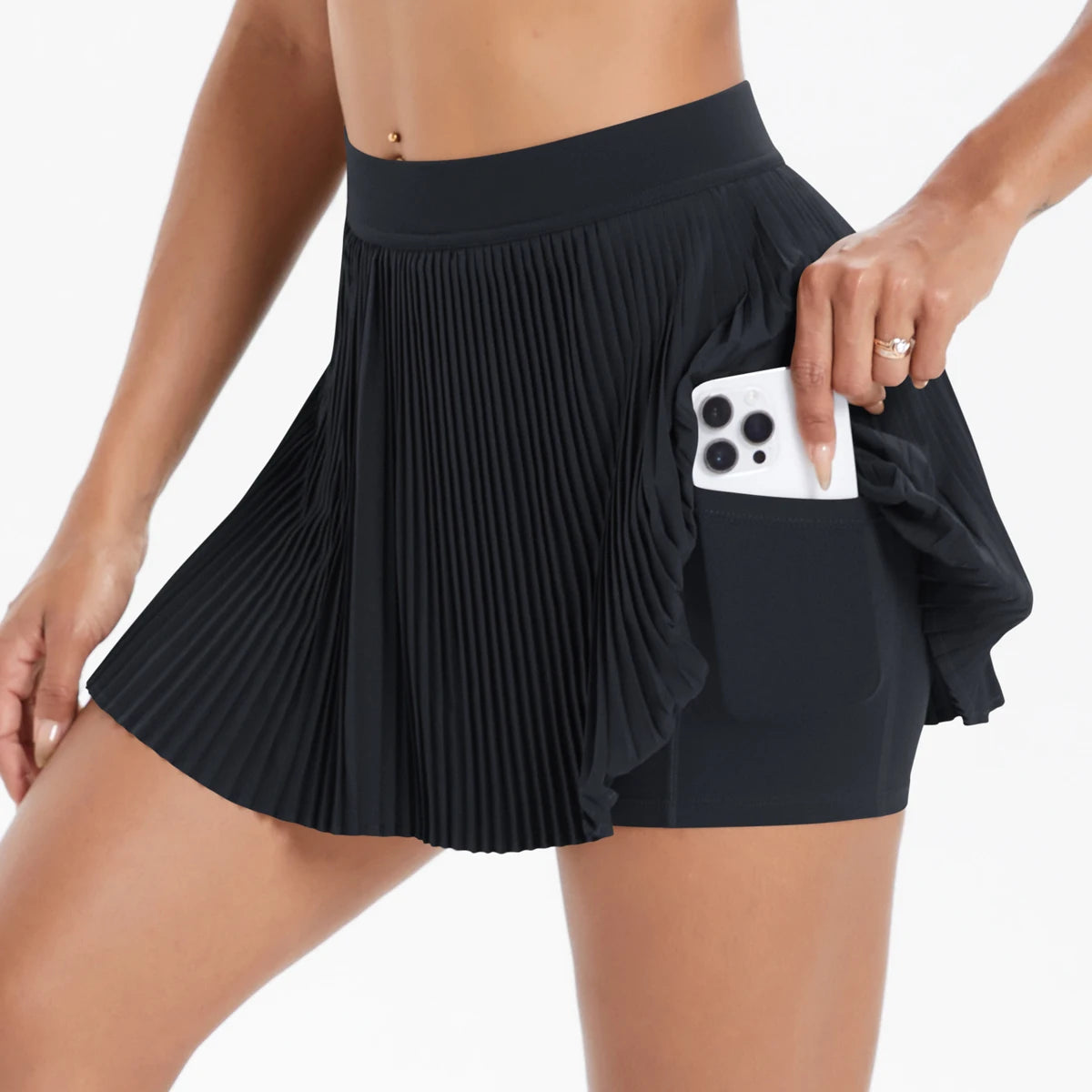 Falda Tenis Plisada Antiexposición Mujer | Ticotrendy Ropa Deportiva Bádminton Golf Estilo