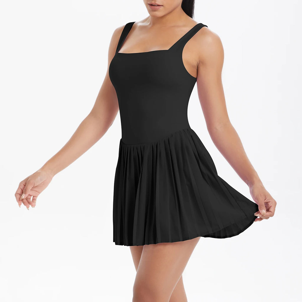 Mono Deportivo de Yoga Mujer | Ticotrendy Ropa Casual Fit Cuello Oblicuo sin Mangas