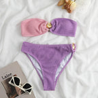 Bikini de Dos Piezas con Concha - Top Sexy para Playas de Guanacaste