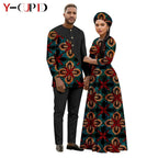 Vestido Tutú Estampado Africano Pareja | Ideal Boda | Tallas S-6XL | Tico Trendy