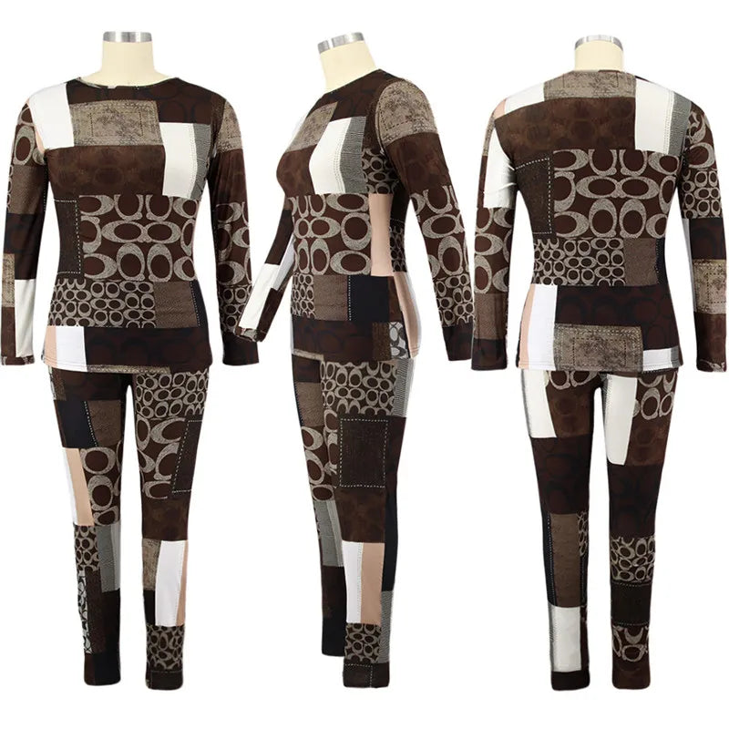 Conjunto de ropa de talla grande para correr, chándal de 2 piezas, Top elástico y pantalones, traje a juego, venta al por mayor, Dropshipping