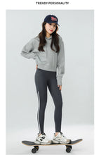 Mallas Piel Tiburón Raya Bolsillo | Cintura Alta Ajustado Fitness | Yoga Ciclismo Correr Otoño | Ticotrendy