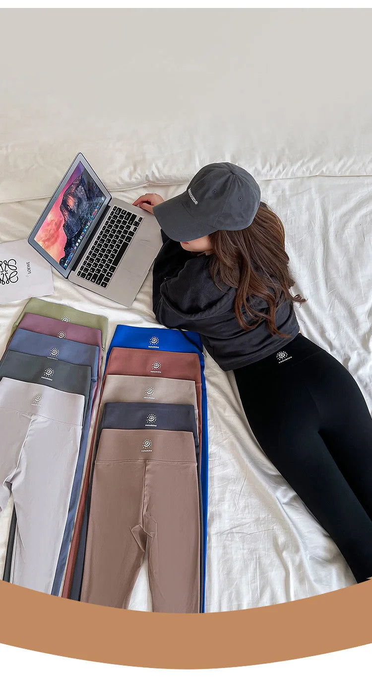 Leggings Piel Tiburón Estampado | Multicolor Cintura Alta | Elástico Mallas Deportivas | Ticotrendy