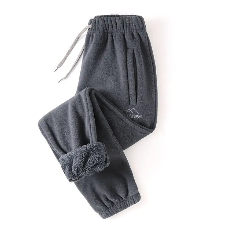 Pantalón Chándal Térmico Doble Cara | Lana Cordero Gruesa | Bombacho Suave | Antiviento | Ticotrendy