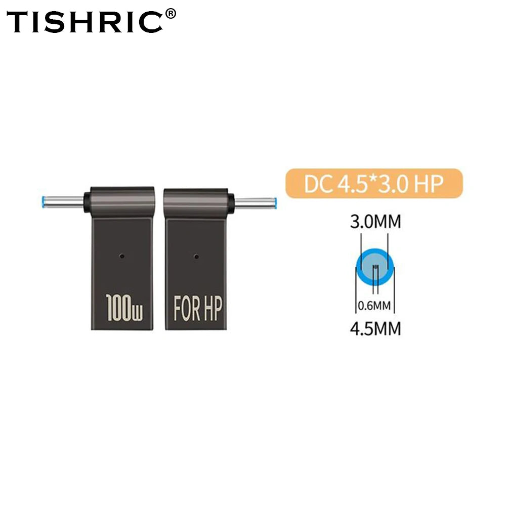 Adaptador Tipo C A DC | Cargador Laptop 100W | Convertidor Power Delivery | Ticotrendy