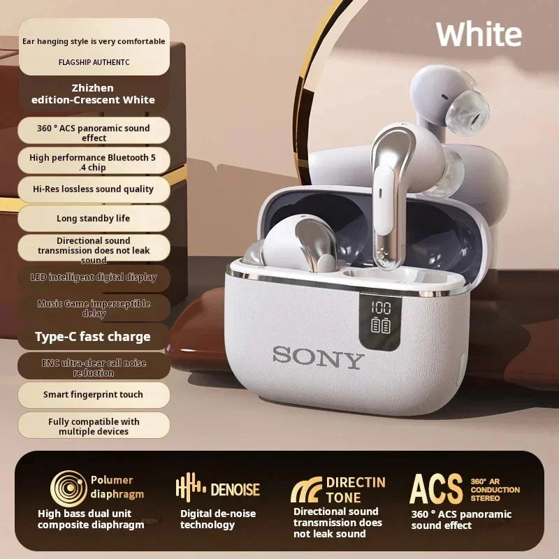 Auriculares Bluetooth Sony TWS | Micrófono HIFI | Pantalla LED | Accesorios para Juegos
