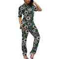 Conjunto Ankara Top Manga Corta y Pantalón