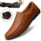 Zapatos Piel Genuina Hombre ∣ Transpirables Conducción ∣ Talla 37-46