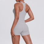 Conjunto Deportivo Mujer 2 Piezas | Sujetador Y Mallas Cintura Alta | Gym Yoga