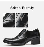Zapatos Oxford Hombre Charol Elegantes Punta Puntiaguda Fiesta Boda | Alta Calidad