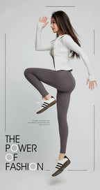Leggings Piel Tiburón Shaping | Levantador Glúteos Micro Presión | Adelgazamiento Fitness P-V | Ticotrendy