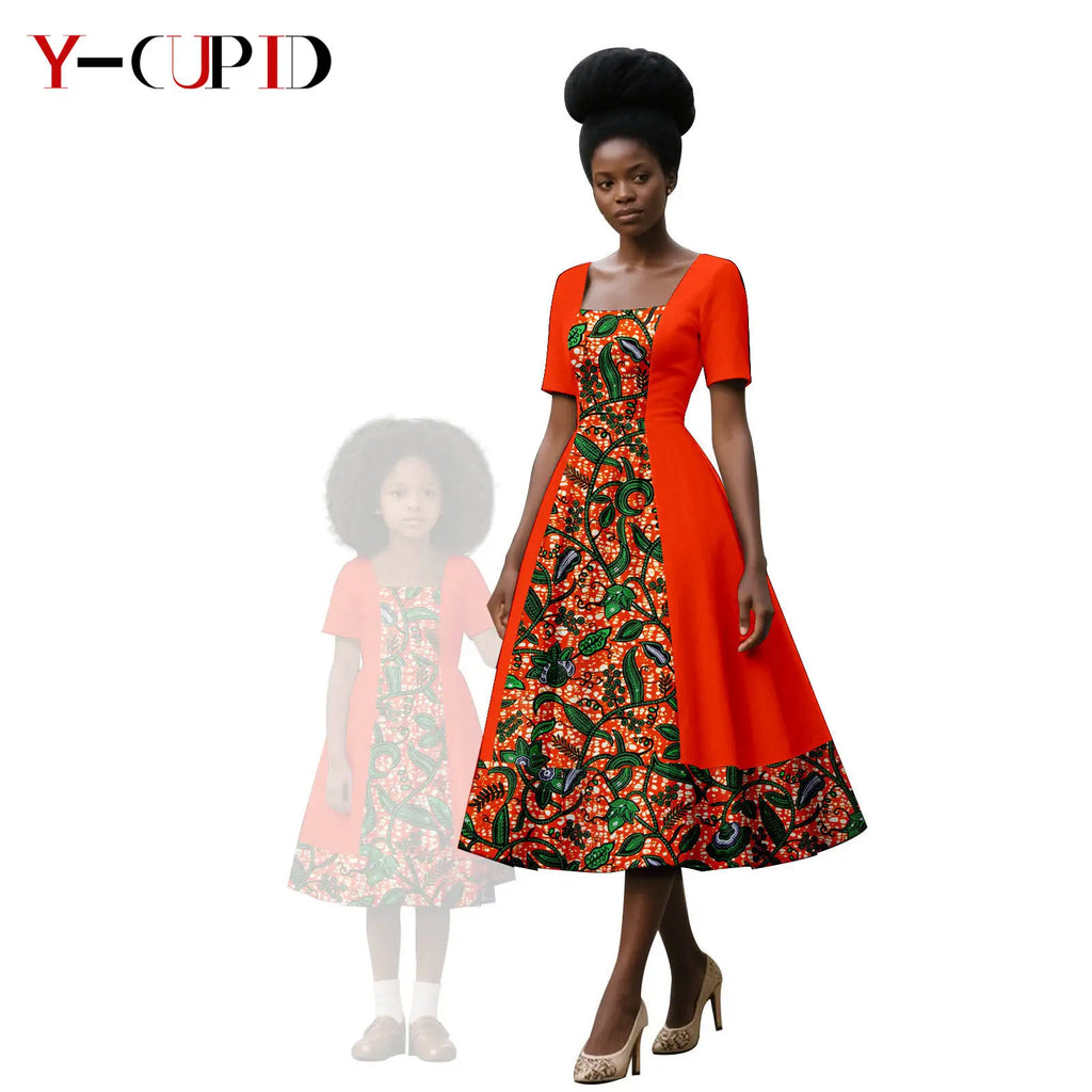 Vestido Princesa Patchwork Madre e Hija | Tico Trendy