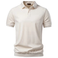 Polo Tencel Premium Color Sólido Hombre | Suave Transpirable | Tallas S-XXL | Tico Trendy
