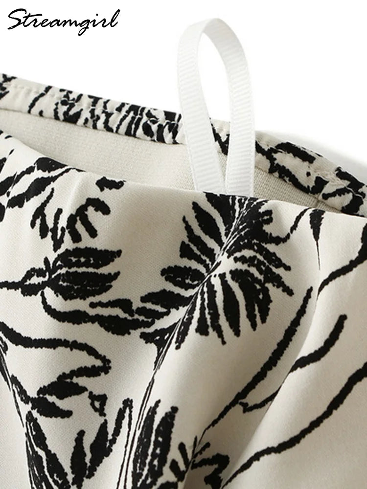 Falda Vintage de Satén | Estampado Floral Elegante