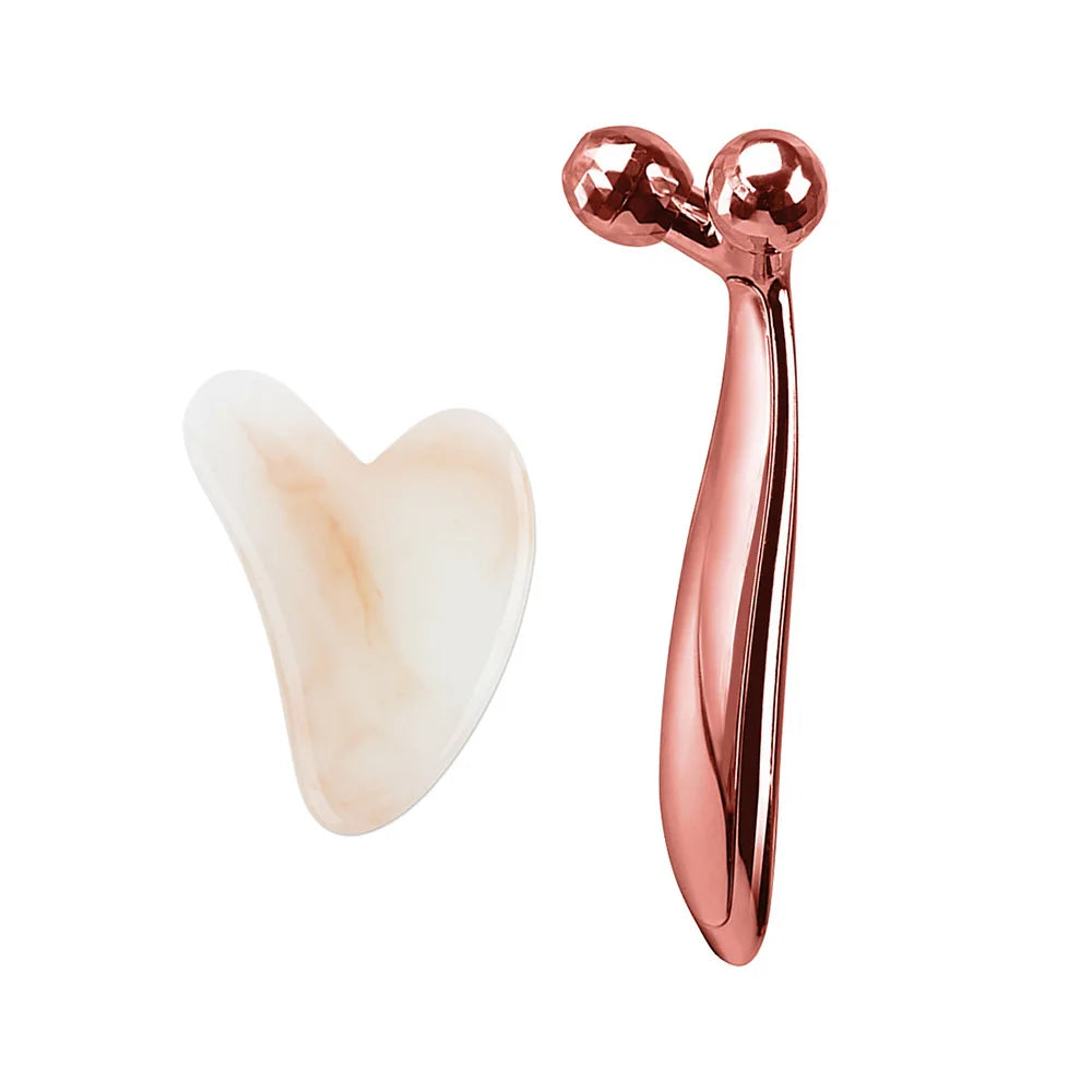 Masajeador Facial Rodillo 3D | Forma Y Rotación 360 Para Modelar | Belleza Y Relax