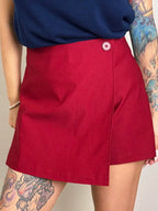 Mini Falda-Shorts Asimétrica | Estilo Elegante | Mujer