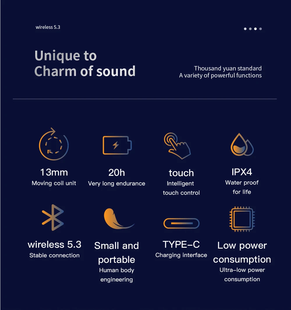 Auriculares TWS Bluetooth | Sonido Hifi | Impermeables | Tico Trendy