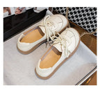 Mocasines Étnicos de Cuero Genuino | Talla Grande | Sin Cordones | Estilo Retro 2025