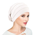 Gorro Algodón Volantes | Turbante Hijab | Quimio Suave | Ticotrendy