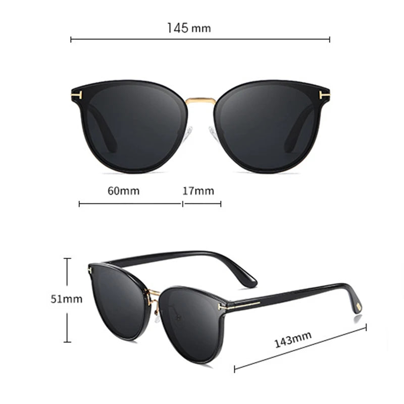 Gafas de Sol Caterside Polarizadas | Diseño Ojo de Gato de Lujo | Unisex