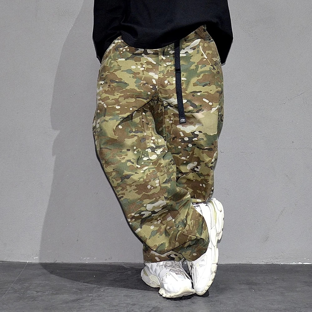 Pantalón Cargo Camuflaje | Estilo Hip Hop | Algodón | Ticotrendy