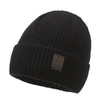 Gorro Punto Grueso Terciopelo Térmico Ajustable | Invierno Frío Montañismo Unisex