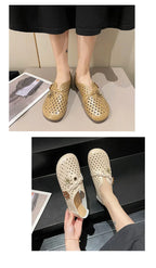 Mocasines de Diseñador con Punta Cuadrada | Ajuste Ancho | Cuero Suave | Novedad