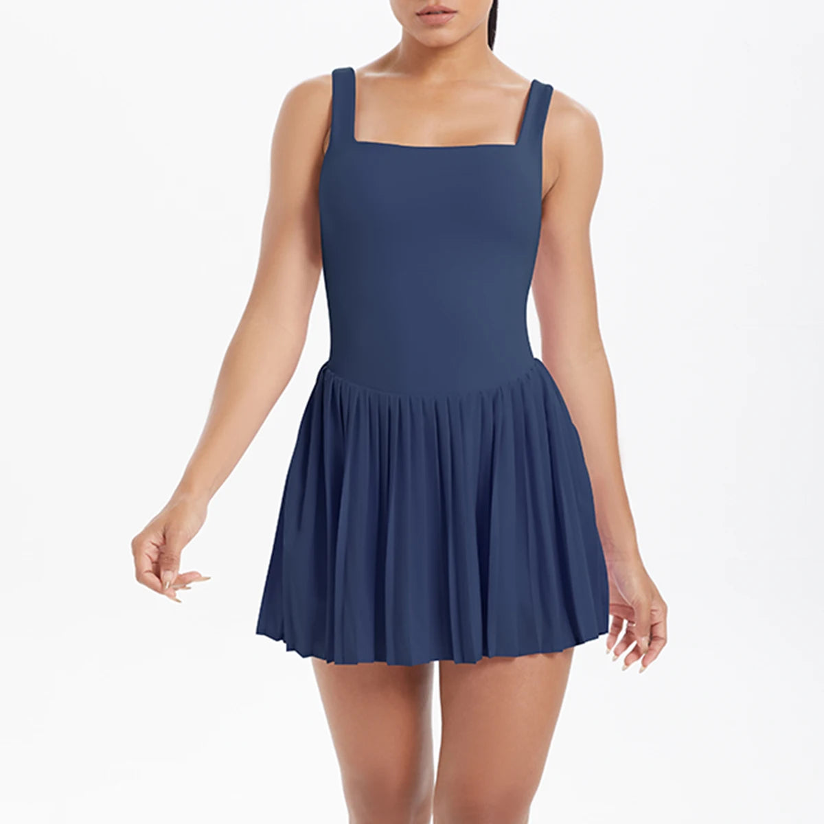 Mono Deportivo de Yoga Mujer | Ticotrendy Ropa Casual Fit Cuello Oblicuo sin Mangas