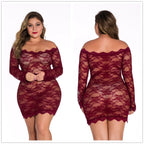 Body de Encaje Hombros Descubiertos | Talla Grande | Tico Trendy