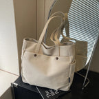 Bolso De Mano De Lona Mujer Gran Capacidad Viaje Y Trabajo