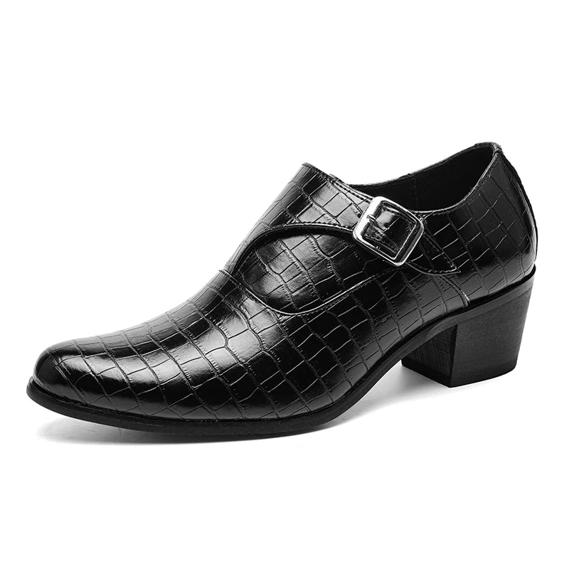 Zapatos Oxford Charol Marrones Hombre | Clásicos Punta Puntiaguda Con Cordones Boda