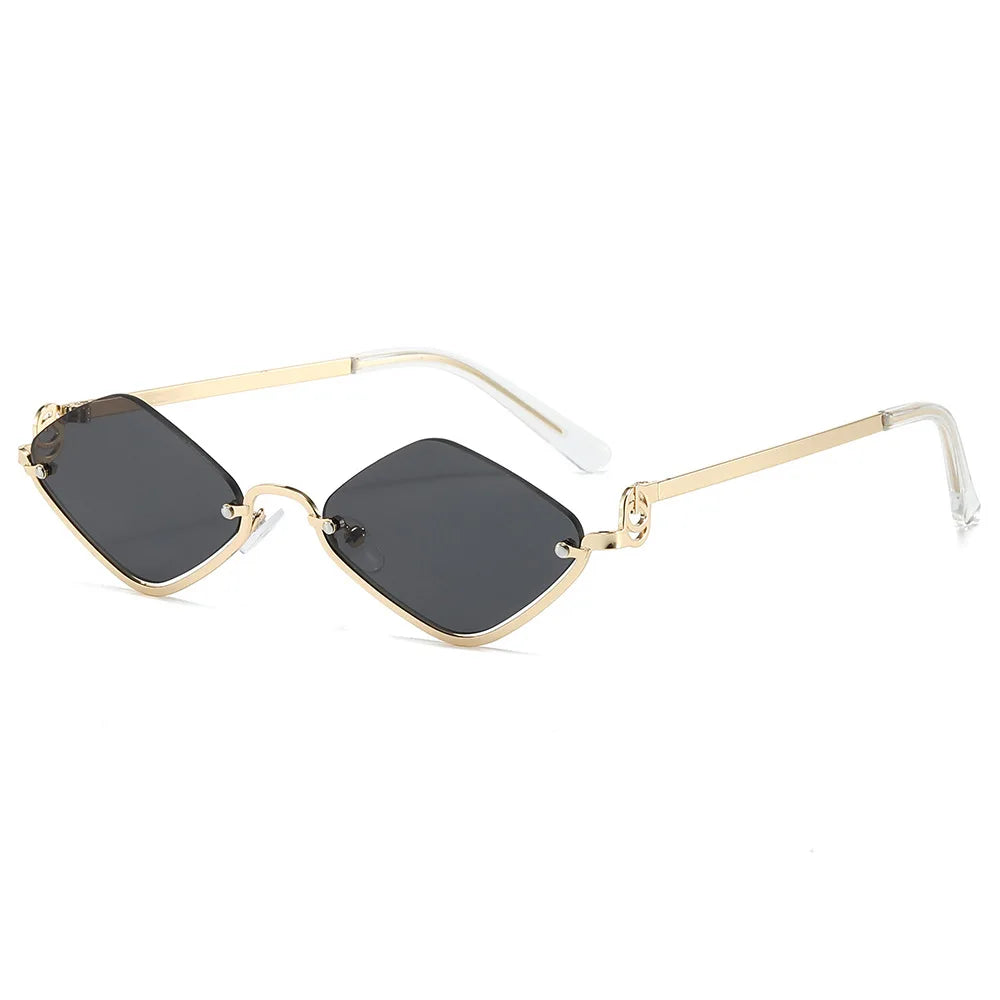 Gafas de Sol Poligonales Ojo de Gato Sexy Casual Tendencia Tico