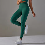 Leggings Sin Costuras Mujer | Yoga Gimnasio | Cintura Alta Ajuste Push Up