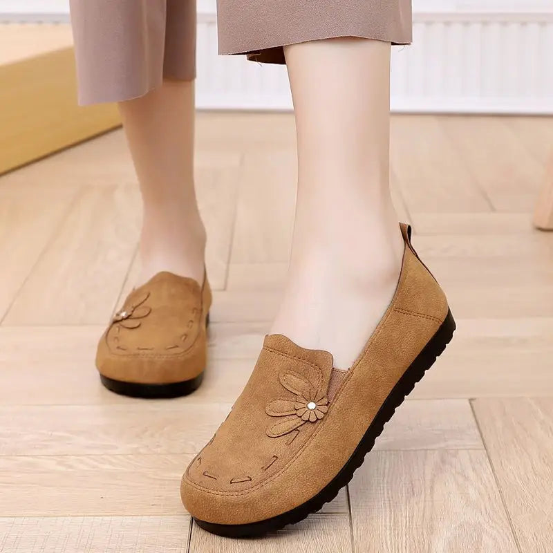 Mocasines sin Cordones | Felpa Sintética | Suela Blanda Antideslizante | Primavera 2025