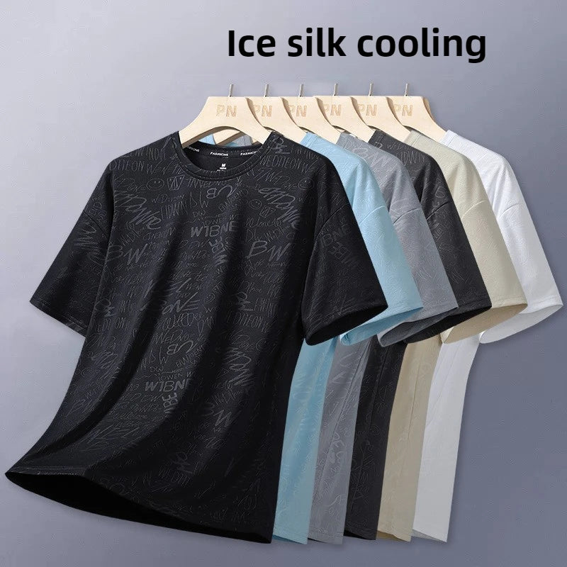 Camiseta Ticotrendy Hombre Manga Corta Cuello Redondo Casual | Transpirable Ligera