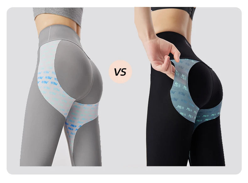 Leggings Piel Tiburón Shaping | Realce Glúteos Sin Costuras | Cintura Alta Sexy Fitness PV | Ticotrendy