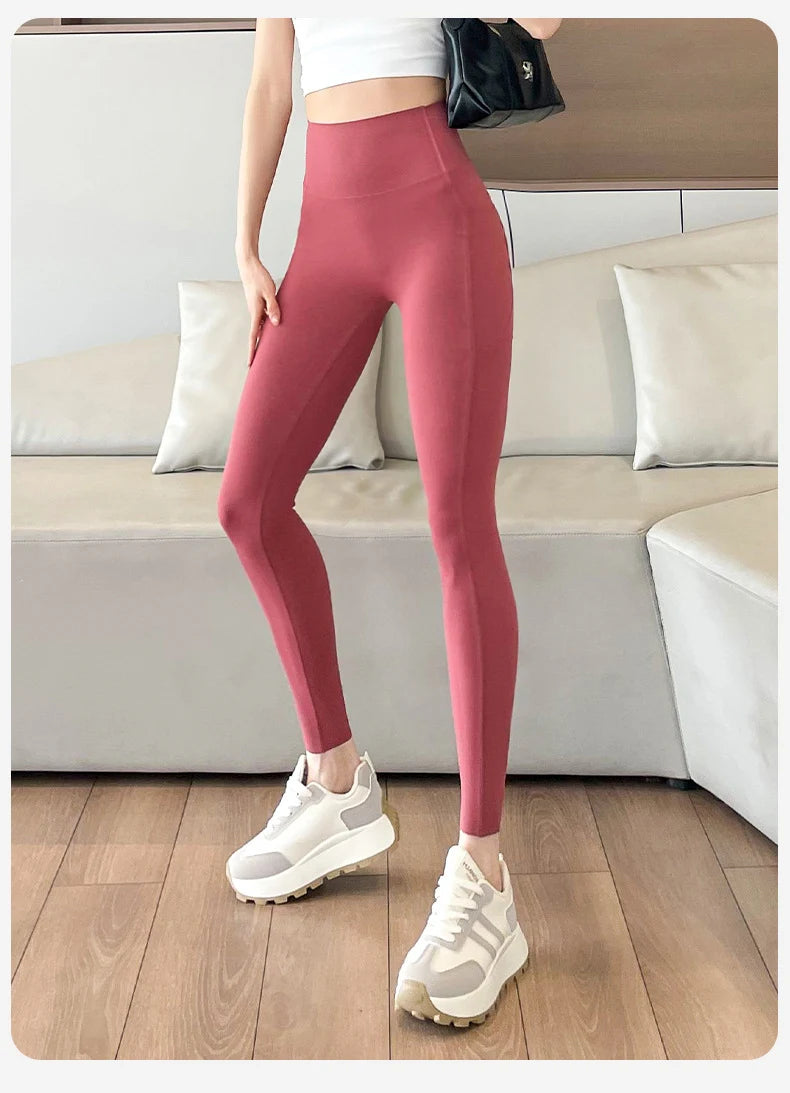 Leggings Piel Tiburón Bolsillo | Push Up Cintura Alta | Fitness Yoga Correr P-O | Ticotrendy