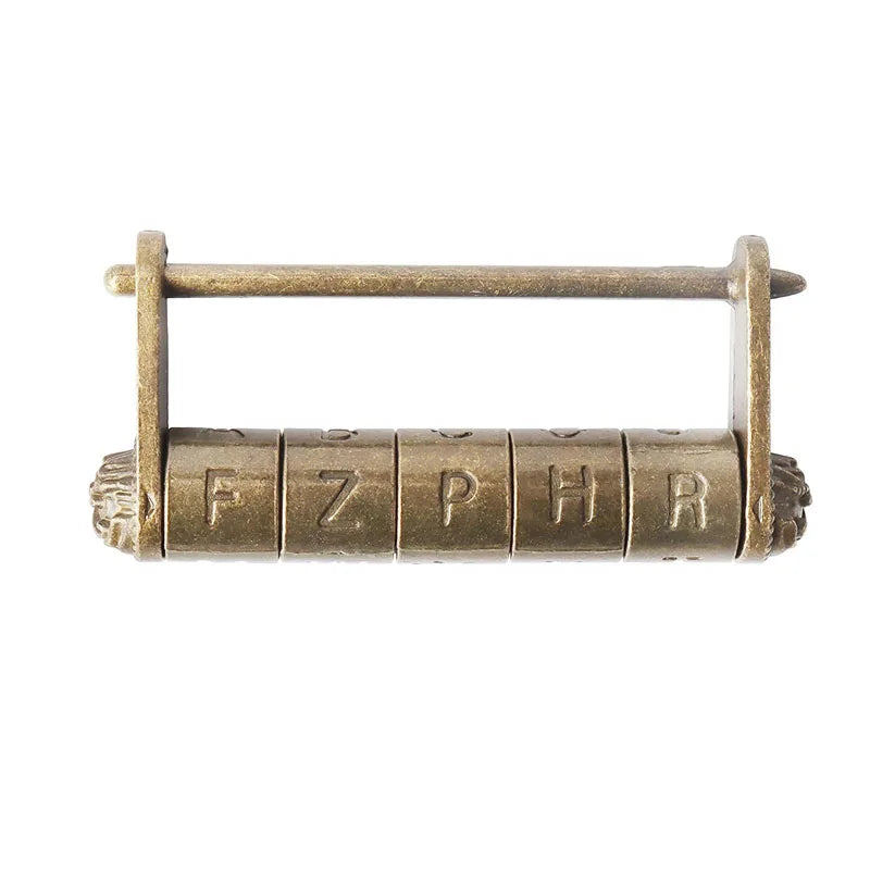 Cerradura de código Cryptex Da Vinci con compartimento oculto para anillos de dinero, joyería, regalos sorpresa románticos creativos interesantes