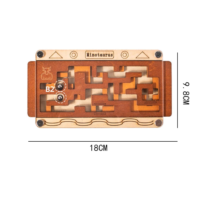 Laberinto de Madera de Alta Dificultad | Desafío Mental para Adultos y Niños | Ticotrendy