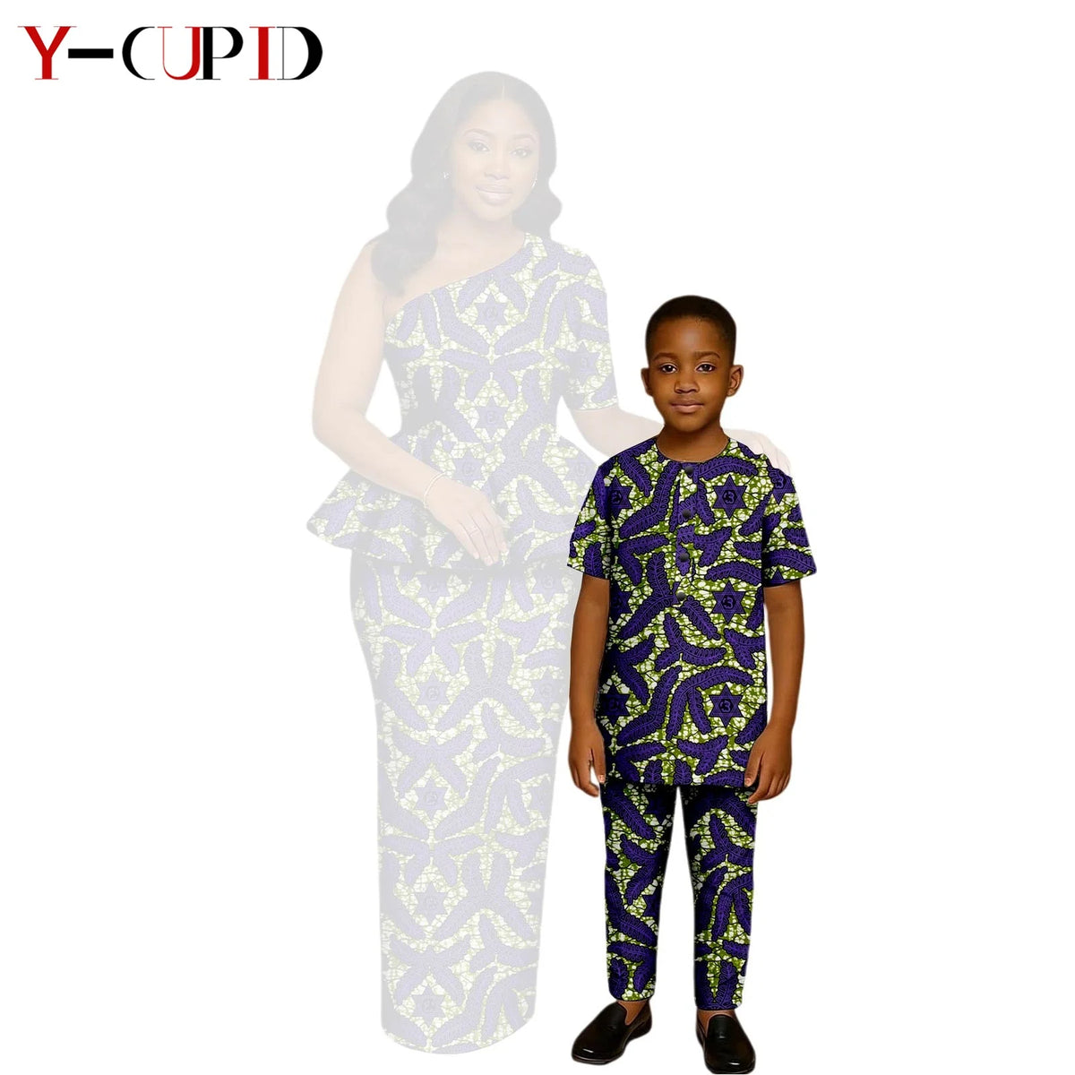 Vestido y Conjunto Dashiki Madre e Hijo | Tico Trendy