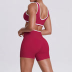 Conjunto Deportivo Mujer 2 Piezas | Yoga Gimnasio | Secado Rápido Ajuste Delgado