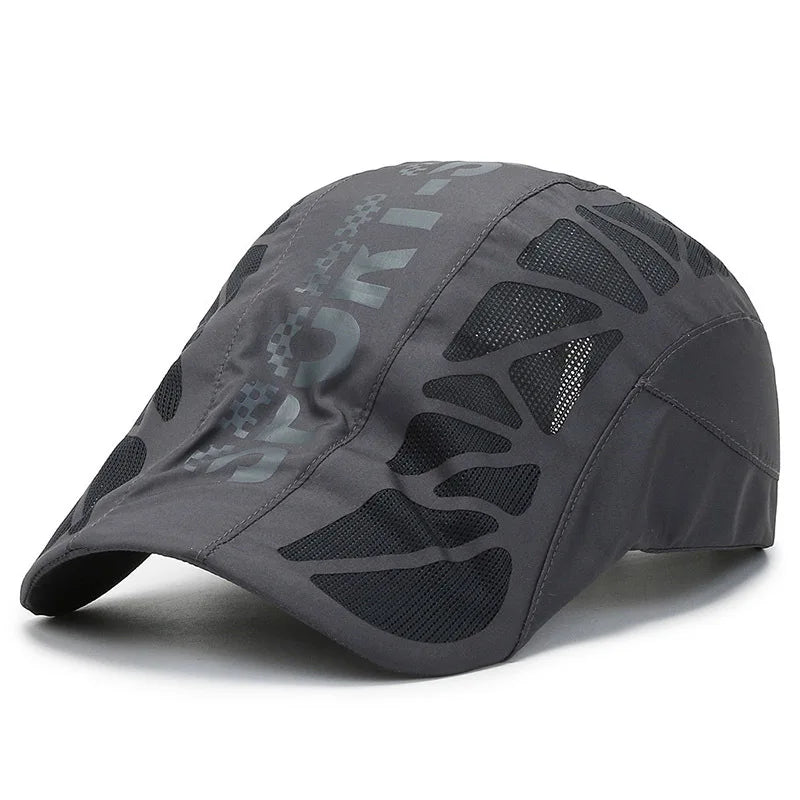 Gorra de Béisbol Transpirable con Visera para Deportes y Viajes