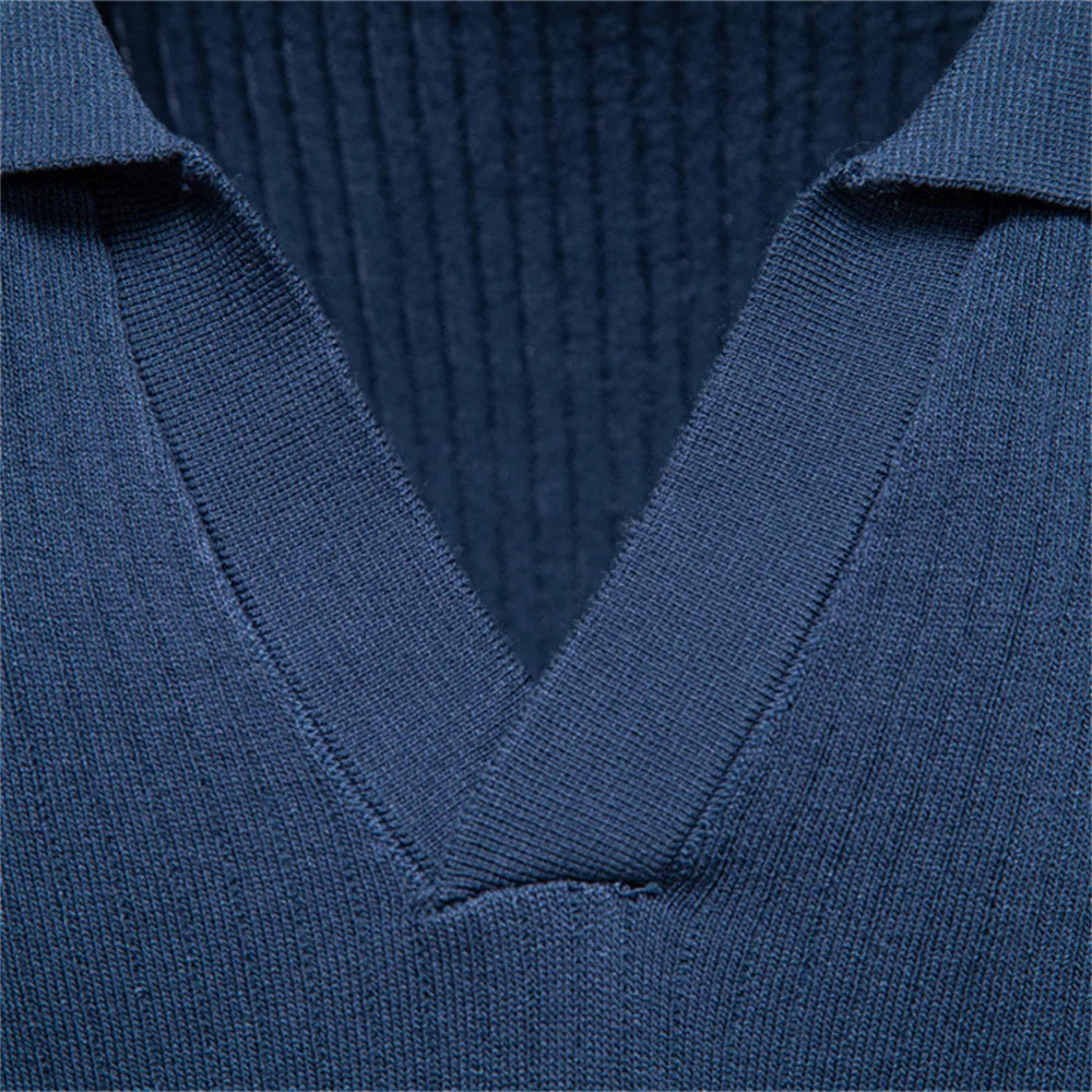 Polo Clásico Elegante Hombre | Color Sólido Transpirable | Tallas S-XXL | Tico Trendy