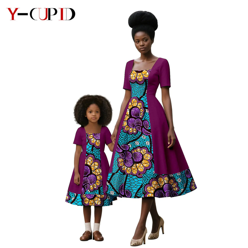 Vestido Princesa Patchwork Madre e Hija | Tico Trendy