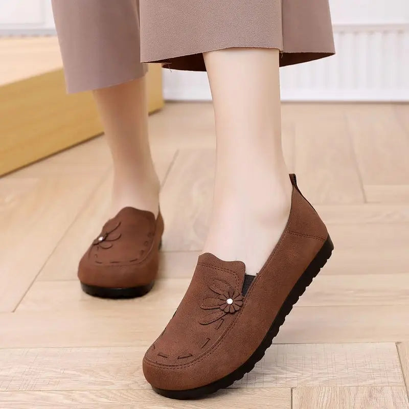 Mocasines sin Cordones | Felpa Sintética | Suela Blanda Antideslizante | Primavera 2025