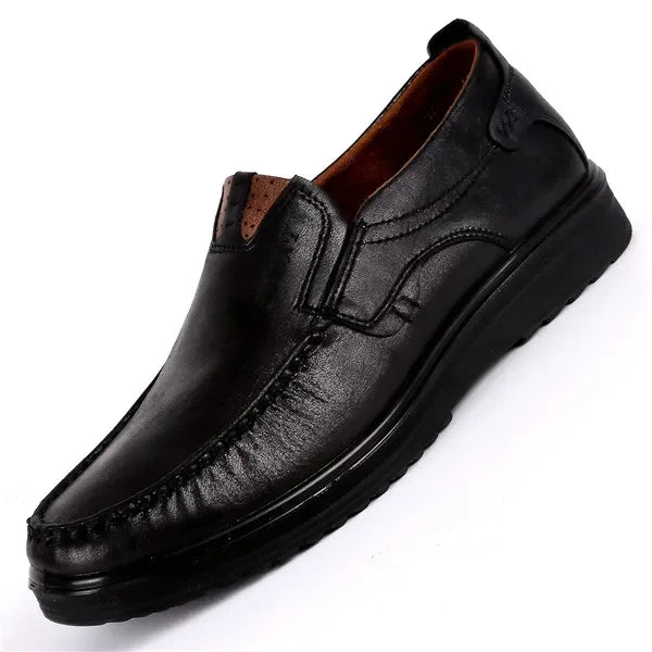 Mocasines Cuero Hombre ∣ Talla Grande ∣ Zapatos Planos Casuales