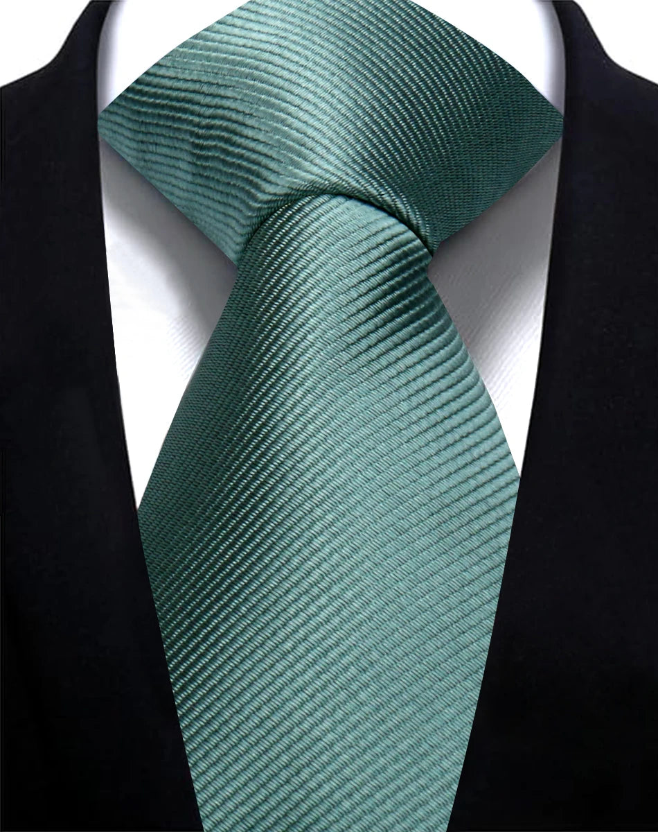 Corbata Lisa De Poliéster Negocios Boda Accesorio De Moda