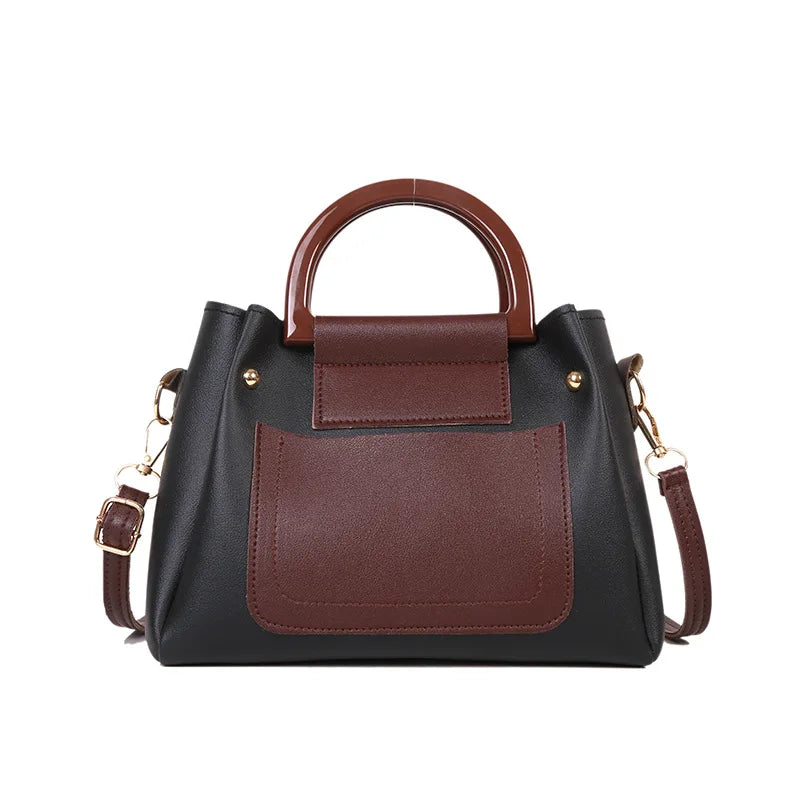 Bolso Hombro PU Mujer Boston Moda Casual Trabajo