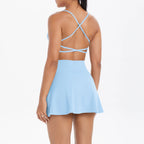 Conjunto Deportivo Yoga 2 Piezas | Ticotrendy Sujetador Shorts Mujer Estilo Fitness