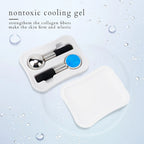 Rodillo de Metal mágico de acero inoxidable para terapia de frío, rodillo de belleza Facial de enfriamiento de oro rosa para la piel, gran oferta